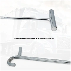 27" Long Heavy Duty Chrome Steel Fifth Wheel Pin Puller