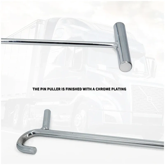 27" Long Heavy Duty Chrome Steel Fifth Wheel Pin Puller
