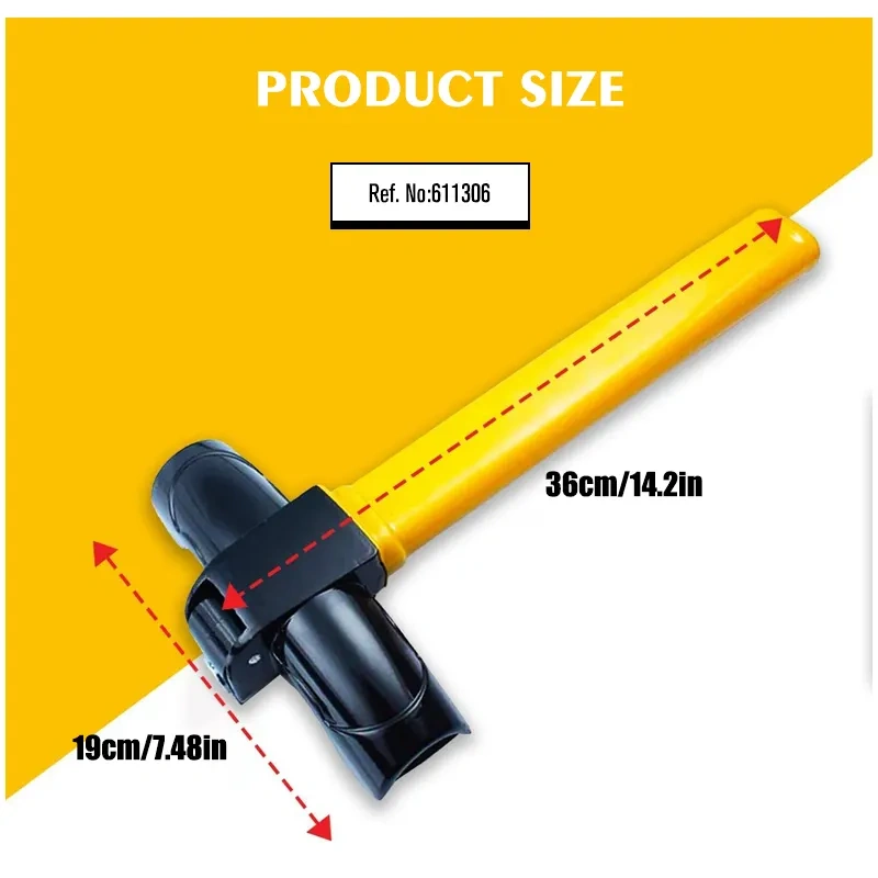 Universal Anti Theft Car Vehicle Steering Wheel Security Lock