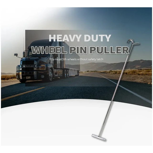27" Long Heavy Duty Chrome Steel Fifth Wheel Pin Puller