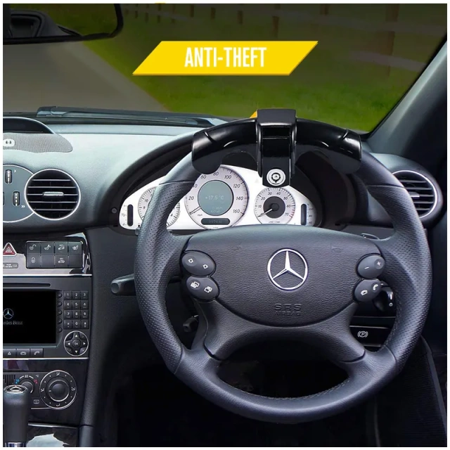 Universal Anti Theft Car Vehicle Steering Wheel Security Lock