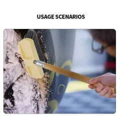 Body Suds & Wash Soft Brush Car Wash Brush Head Soft Bristle Auto RV Truck Boat Washing Cleaning