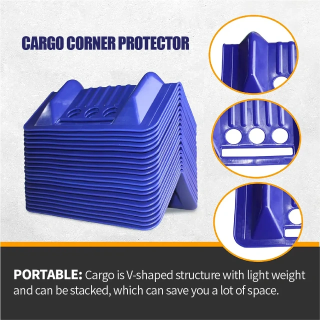 Flatbed Edge Protectors for Cargo Loads Corner Protectors Flatbed Used Together with Webbing to Protect Cargo