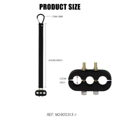 25 Inches Single hose Tender Spring with 3 hole clamp Tender kit