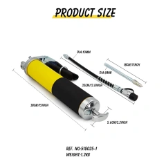 Heavy duty hand Grease gun 400cc 8000psi