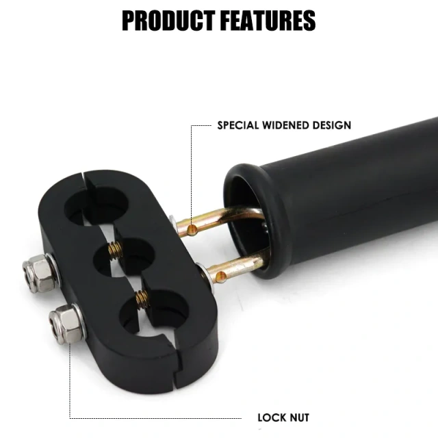 25 Inches Single hose Tender Spring with 3 hole clamp Tender kit