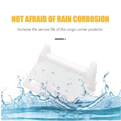 Flatbed Edge Protectors for Cargo Loads Corner Protectors Flatbed Used Together with Webbing to Protect Cargo