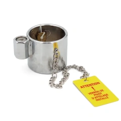 Heavy Duty Chromed King Pin Lock with 2 Keys