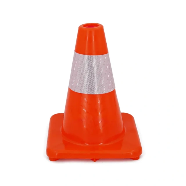Traffic Safety Cones with Reflective Collars PVC Orange Construction Cone for Home Road Driveway Parking