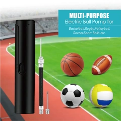 Newo battery portable innovative mini electric ball pump suitable with LED light for almost any type balls