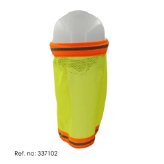 Hard Hat Neck Sun Shade Reflective Stripe High Visibility and Elastic for Safety Hard Hat Helmets One Size Fits All