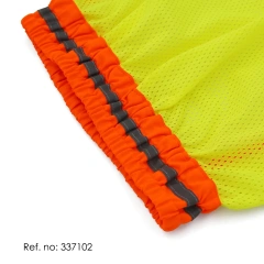 Hard Hat Neck Sun Shade Reflective Stripe High Visibility and Elastic for Safety Hard Hat Helmets One Size Fits All