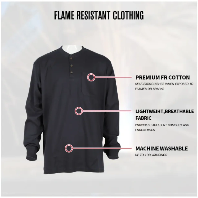 FR Flame Resistant Shirt Clothing For Men