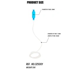 Liquid Fuel Transfer Siphon Pump Suction Manual Pumping Petrol Water Siphon Hose