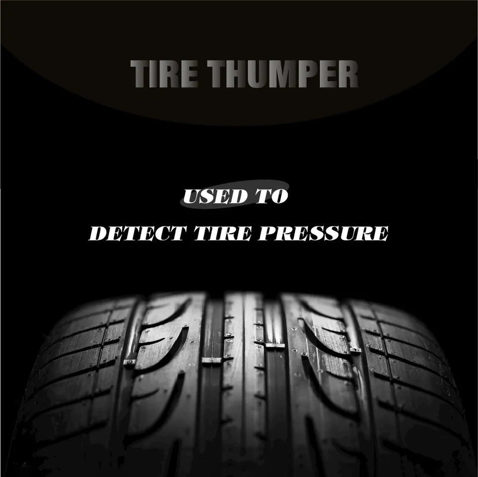 Tire thumper Hickory Wood Tire knocker Tyre checker