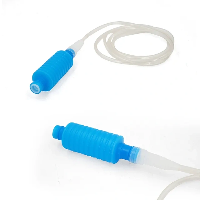 Liquid Fuel Transfer Siphon Pump Suction Manual Pumping Petrol Water Siphon Hose
