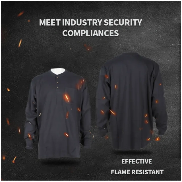 FR Flame Resistant Shirt Clothing For Men