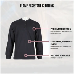Mens clothing fire flame shirt retardant men for safety work shirts clothes