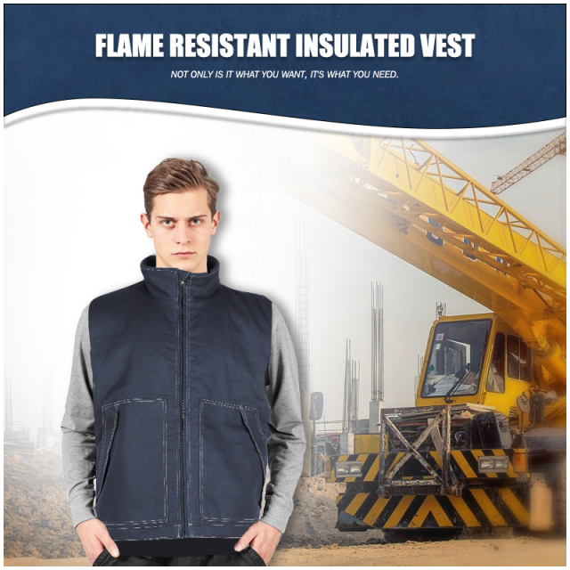 FR Insulated Vest Flame Resistant Clothing
