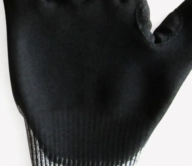 Anti static gloves nitrile safety cuff glove anti slip working safety gloves truck for industrial