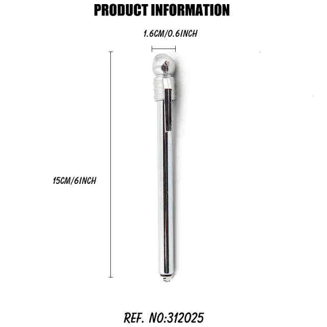 Custom Auto Car Accessories Pencil Tire Gauge Tyre Pressure Gauge Pen