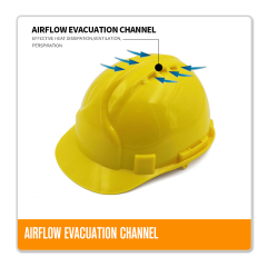 Adult worker's abs hard hat cap safety helmet custom for head protection