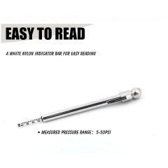 Custom Auto Car Accessories Pencil Tire Gauge Tyre Pressure Gauge Pen