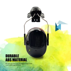 Sound Proof Anti Noise Ear Muffs Construction Safety Safety Helmet Hearing Protection Earmuff for Helmet