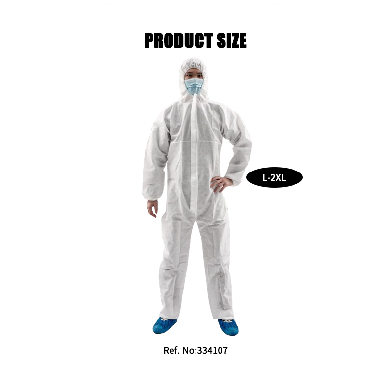 ESD Disposable Smock PP Nonwoven fabric Antistatic Dust prevention