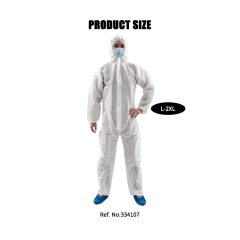 ESD Disposable Smock PP Nonwoven fabric Antistatic Dust prevention