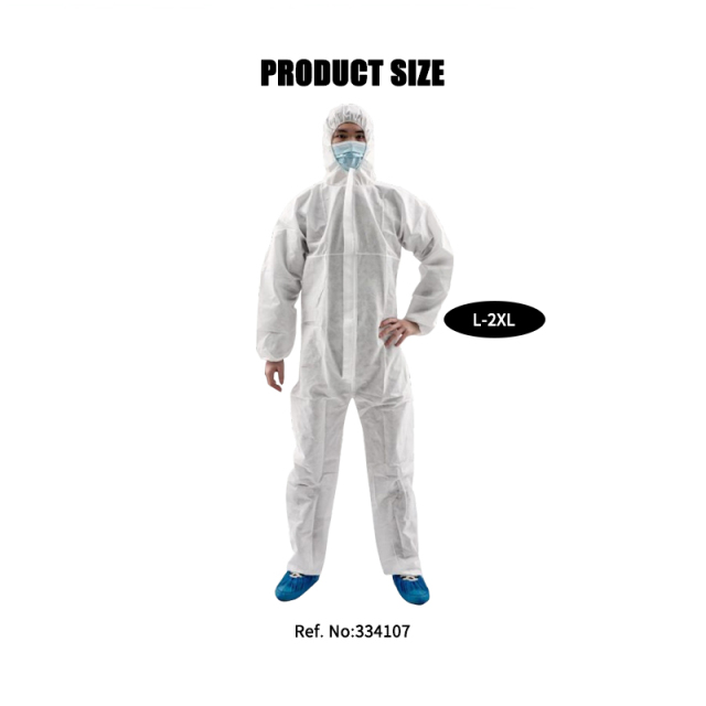 ESD Disposable Smock PP Nonwoven fabric Antistatic Dust prevention