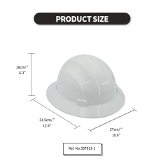 4 Point Ratcheting Personal Protective abs full brim protection hard safety hats hard