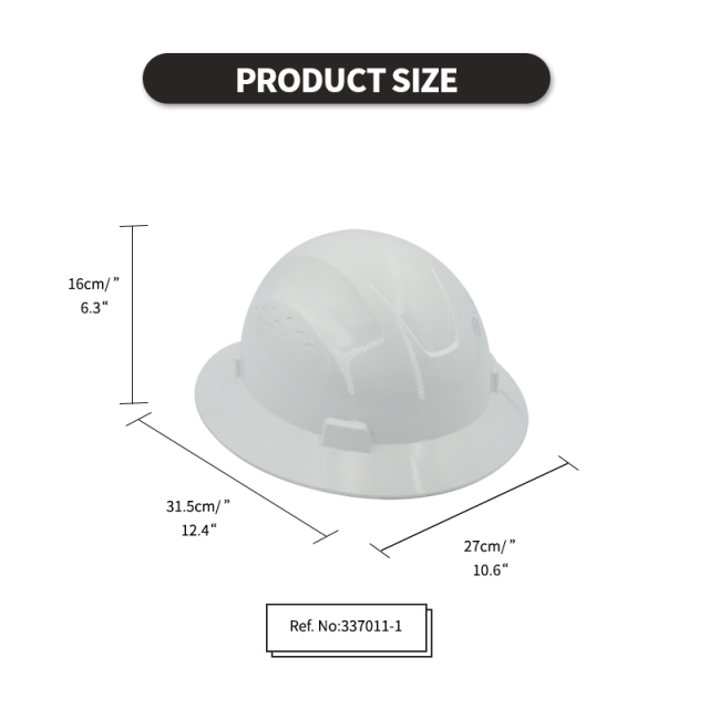 4 Point Ratcheting Personal Protective abs full brim protection hard safety hats hard