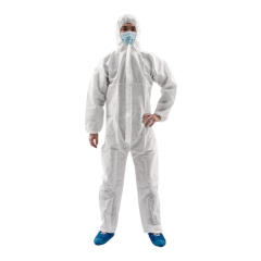 ESD Disposable Smock PP Nonwoven fabric Antistatic Dust prevention