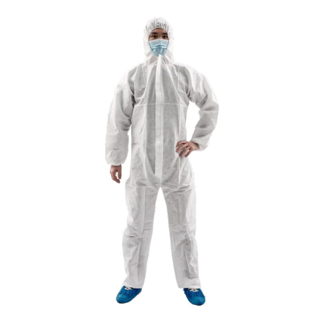 ESD Disposable Smock PP Nonwoven fabric Antistatic Dust prevention