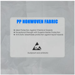 ESD Disposable Smock PP Nonwoven fabric Antistatic Dust prevention