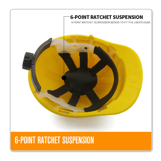 Adult worker's abs hard hat cap safety helmet custom for head protection