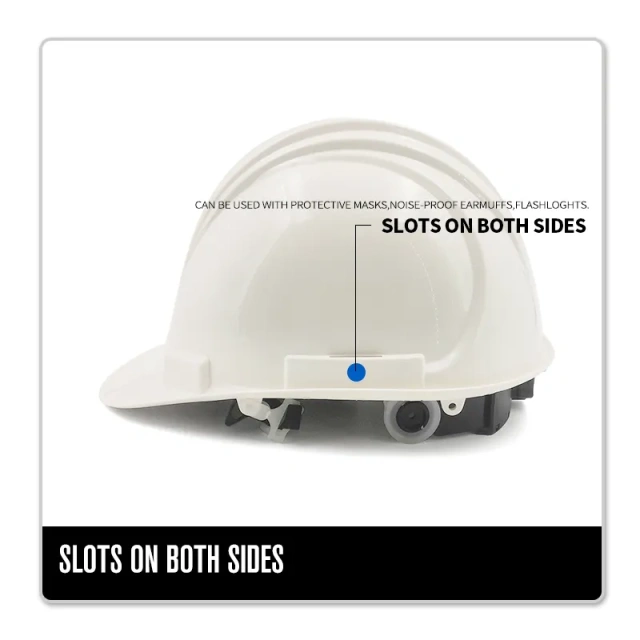 White work safety helmet industrial construction mining safety ABS hard hat