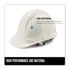 White work safety helmet industrial construction mining safety ABS hard hat