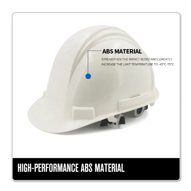 White work safety helmet industrial construction mining safety ABS hard hat
