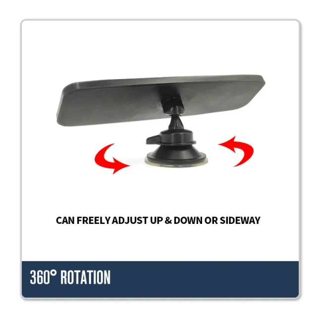 Universal Car Interior Rearview Baby Rear View Mirror with Adjustable Suction Cup