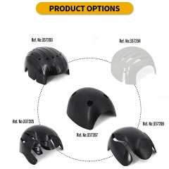 Lightweight ABS EVA Protective Bump Cap Insert Breathable Head Protection