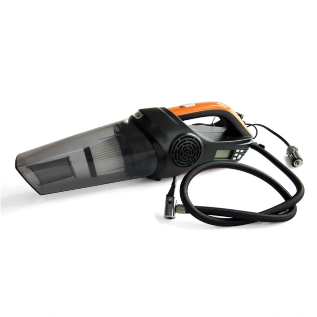 3 in 1 Multifunction Handheld Portable Car Air Compressor Led Light Car Vacuum Cleaner