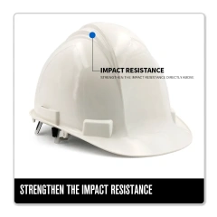 White work safety helmet industrial construction mining safety ABS hard hat