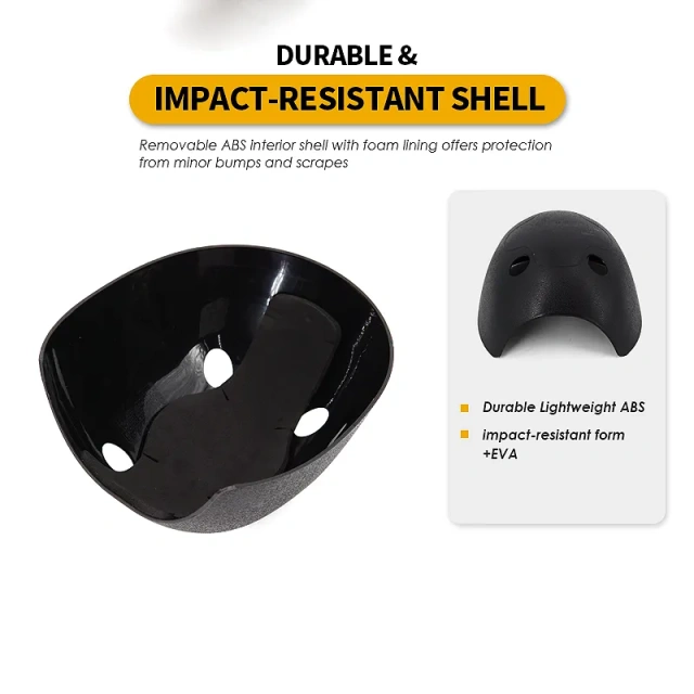 Lightweight ABS EVA Protective Bump Cap Insert Breathable Head Protection