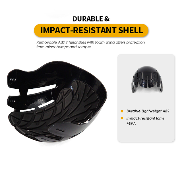 Lightweight ABS EVA Protective Bump Cap Insert Breathable Head Protection