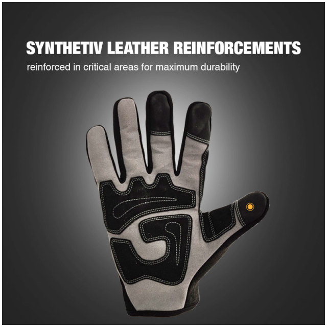 Mechanic Working Gloves General Utility Durable Work Gloves Industrial Use