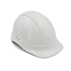 ABS Hard Hat white Lightweight Adjustable 6-Point Ratchet safety helmet