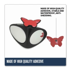 Adjustable Triangle Double Lens Left Blind Spot Rear View Mirrors for Car