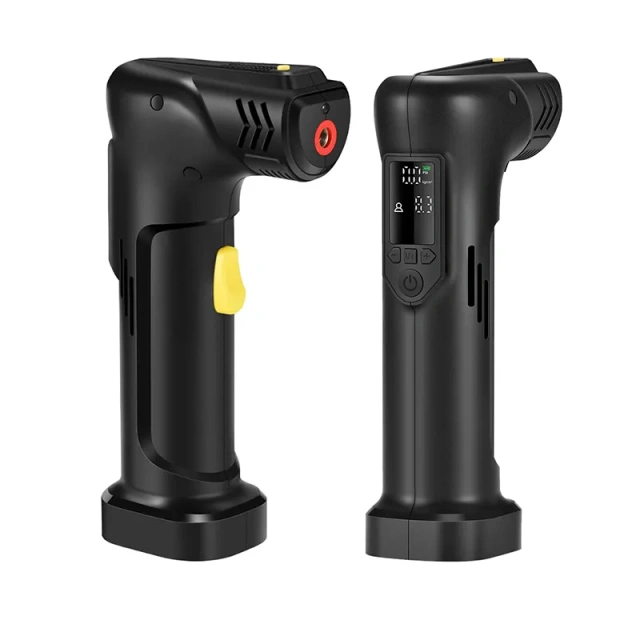 12V Wireless Cordless Rechargeable Digital Display Tyre Compressor Tire Pressure Inflator Gauge Digital for Car/Bike/Balls